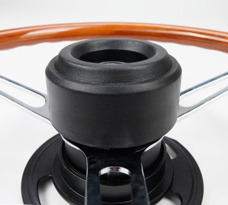 NRG Steering Wheel Head Banger- Injection Molded Material hb-001bk image 3