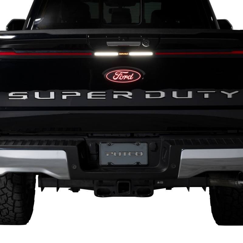 Putco 2023 Ford Super Duty Tailgate Letter Ford Lettering Emblems (Stainless Steel) 55561fd image 2
