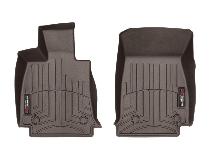 WeatherTech 2016+ Cadillac CT6 Front FloorLiners - Cocoa 479541 image 2