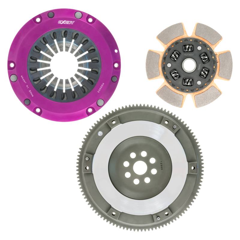 Exedy Hyper Single Clutch Kit HONDA S2000 L4 2.0; 2.2; Sprung Disk; Pull Type HH01SD image 5