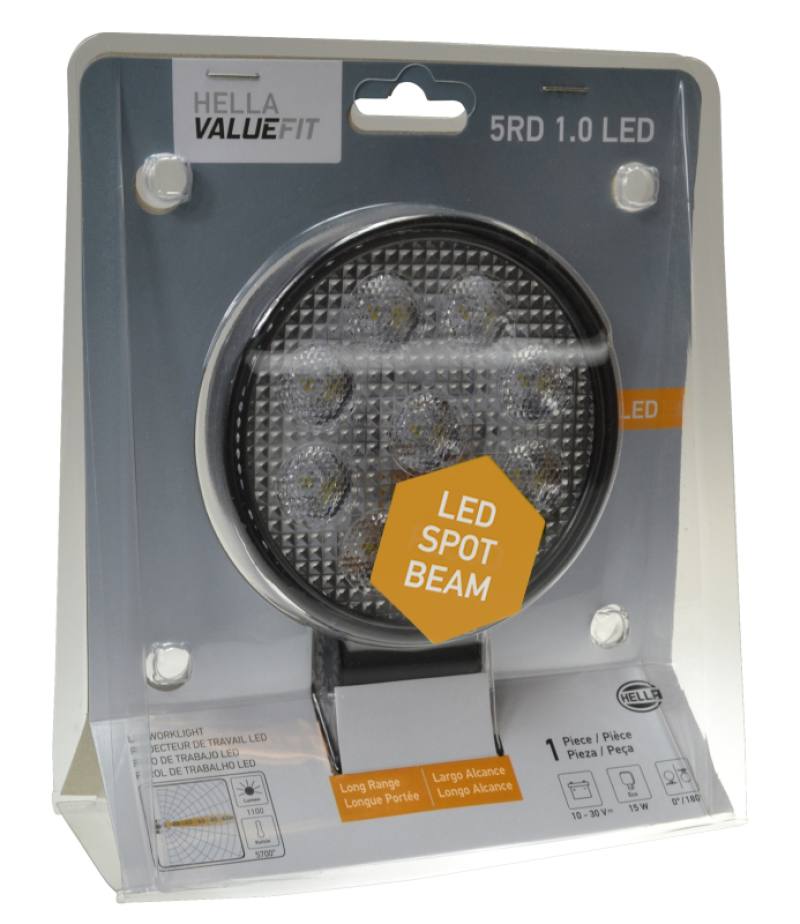 Hella ValueFit Work Light 5RD 1.0 LED MV LR LT 357100002 image 11