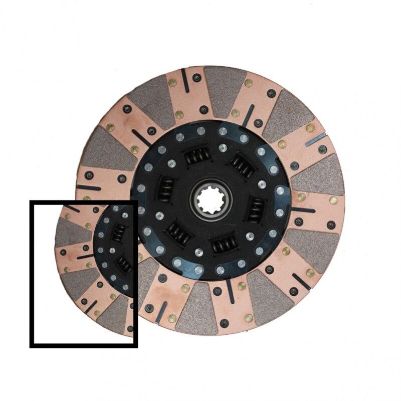 McLeod Disc Dual Performance Sprung Hub 11in X 1-1/8 X 26 Spline 260671 image 2