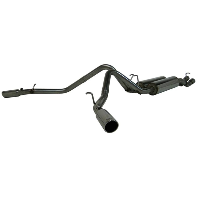 MBRP GM Hd 6.0L Ec-Sb Cat Back, Dual Split Side; 2500 S5010409