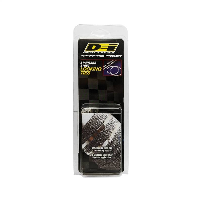 DEI Stainless Steel Locking Tie 8in - 8 per pack 10201 image 5