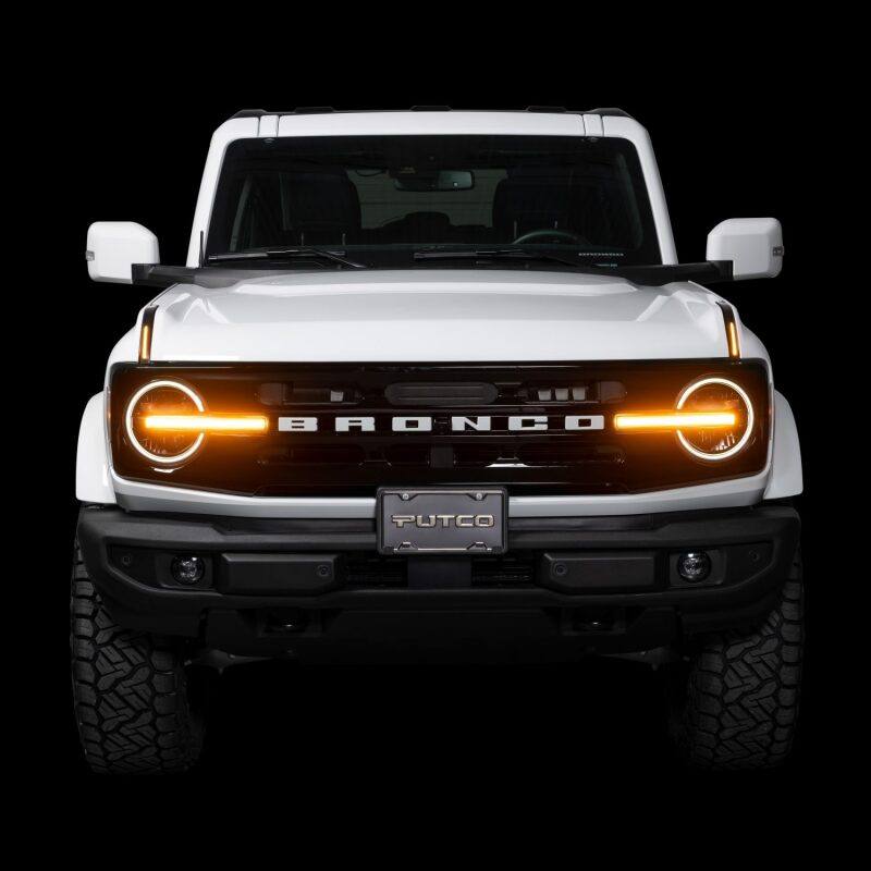 Putco 22-24 Ford Bronco Luminix DRL LED Light Hood Limb Riser (Factory Hood Side Hinge Replacments) 50001 image 2