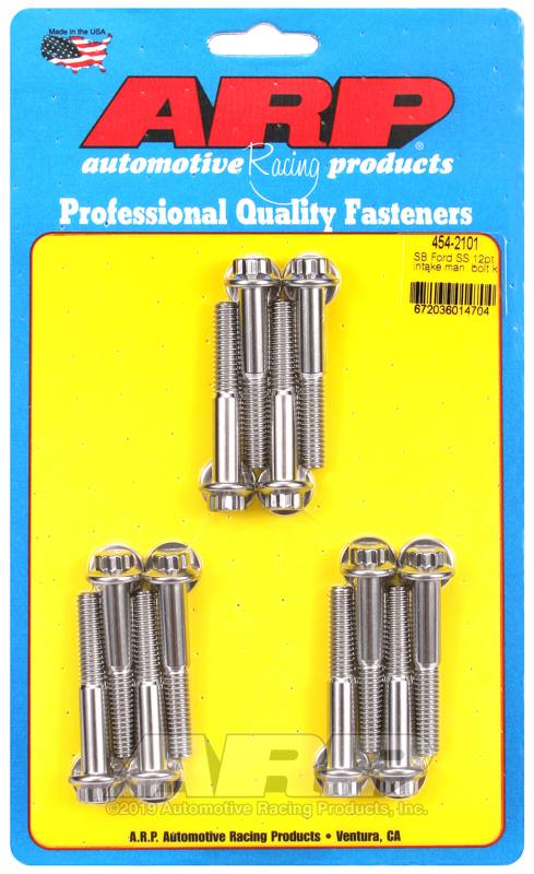 ARP SB Ford SS 12pt Intake Manifold Bolt Kit 454-2101 image 2