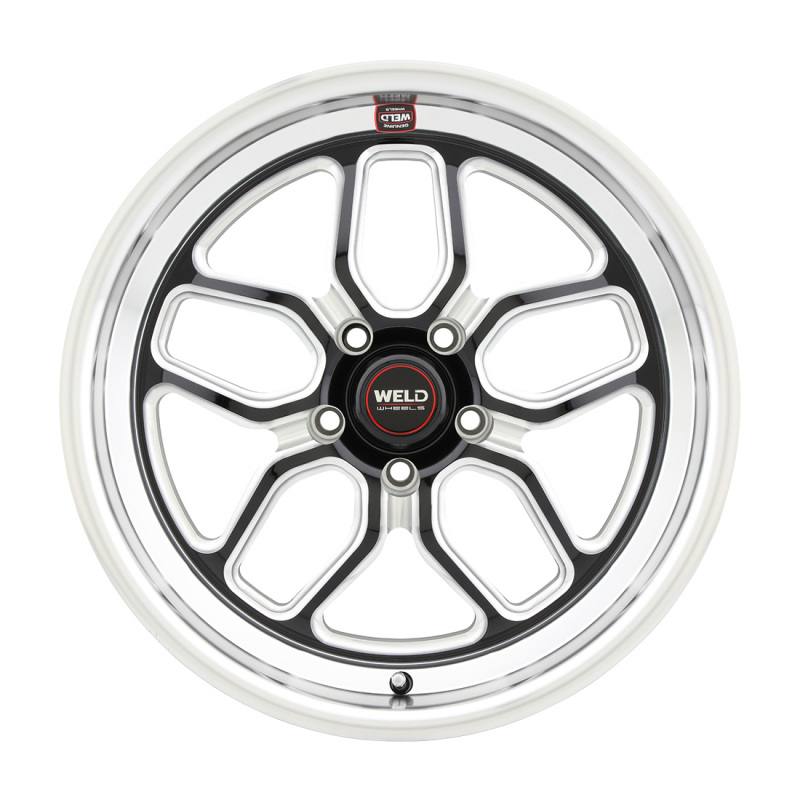 Weld S152 18X10 Laguna Drag 5X120 ET45 BS7.25 Gloss Black MIL Dia 78.1 s15280022p45 image 2