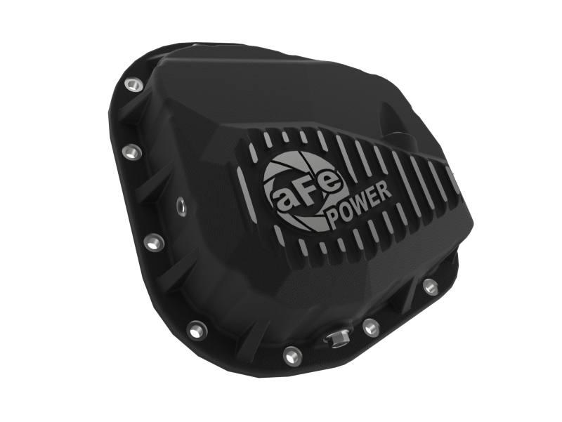 aFe 97-23 Ford F-150 Pro Series Rear Differential Cover Black w/ Machined Fins 4671320b image 2