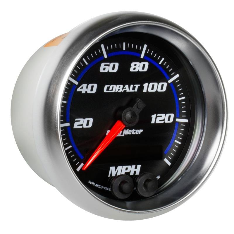 Autometer Cobalt 3-3/8in 0-140MPH In-Dash Electronic GPS Programmable Speedometer 6280 image 6