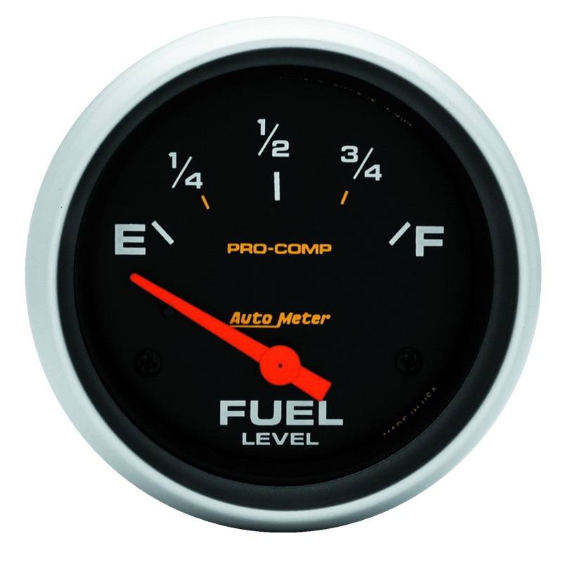 Autometer Pro-Comp 240E/33F Short Sweep Electronic Fuel Level Gauge 5417 image 2
