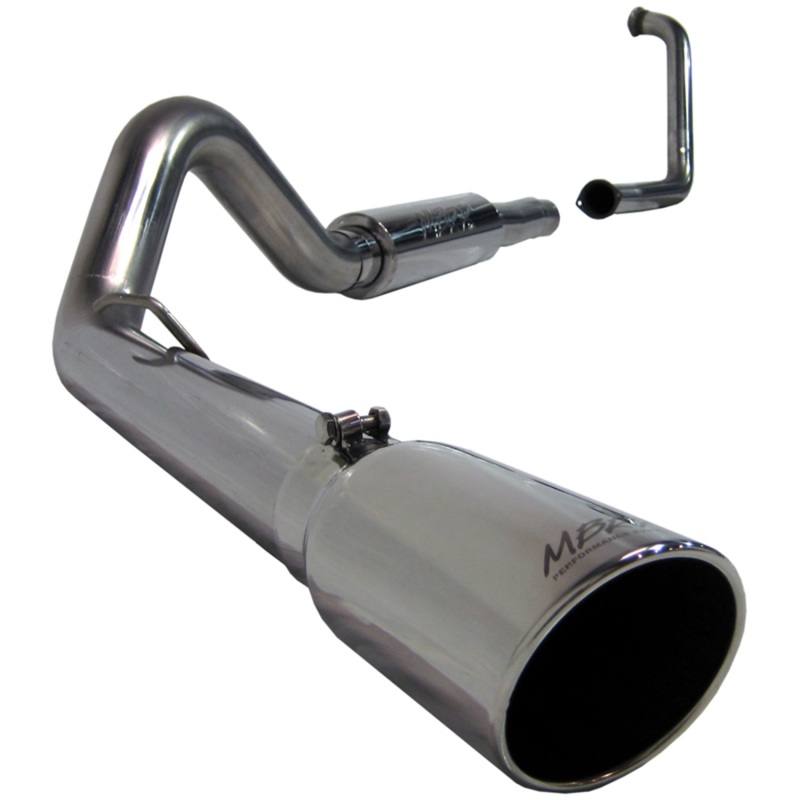 MBRP Ford Excursion 6.0L Turbo Back, Single Side (Stock Cat) S6216409