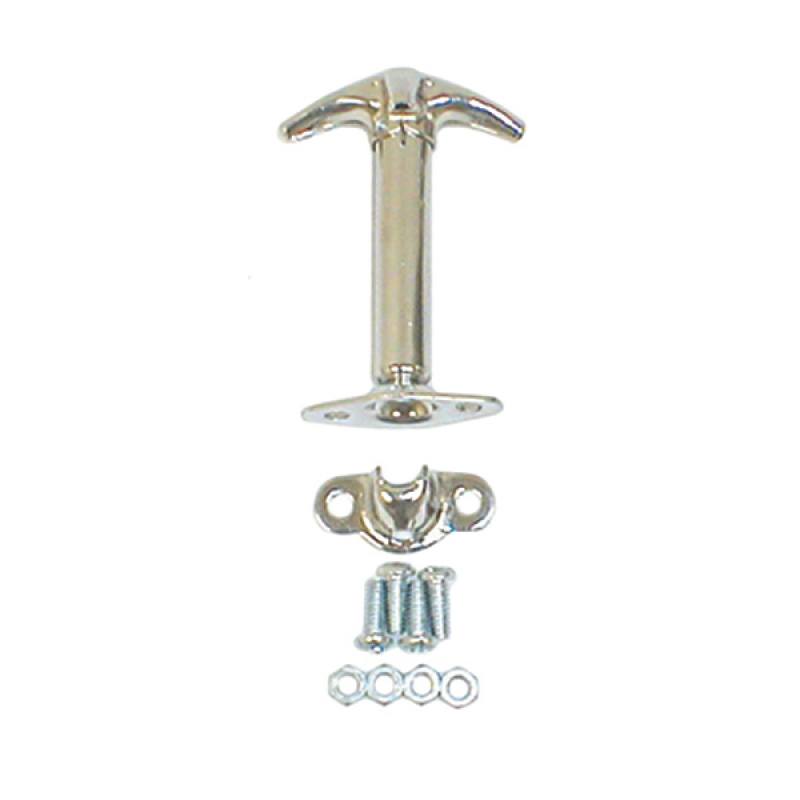 Rugged Ridge 41-95 Jeep CJ / Jeep Wrangler YJ Chrome Hood Catch 11302.02