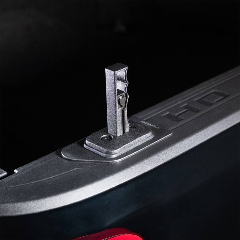 Putco 14-18 Chevrolet Silverado HD/GMC Sierra HD Push-Up Tie Handle (Passenger side rear) - Black 99919b image 6