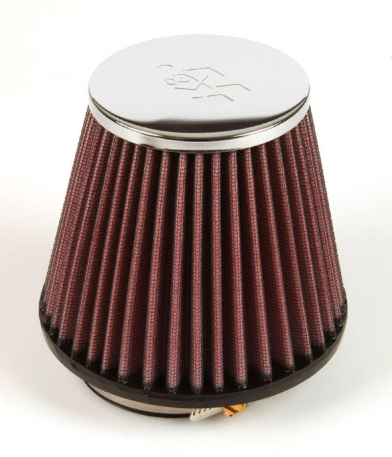 K&N Universal Chrome Filter 2.875in Flange ID / 5.188 Base OD / 3.5in Top OD / 4.438in Height RC-4570 image 5