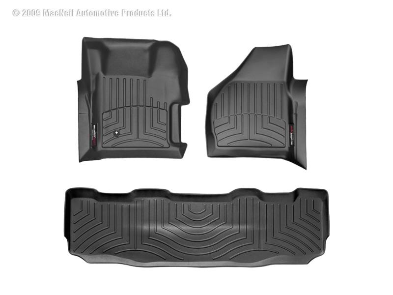 WeatherTech FloorLiner - Rear - Blk 441261440022 image 2