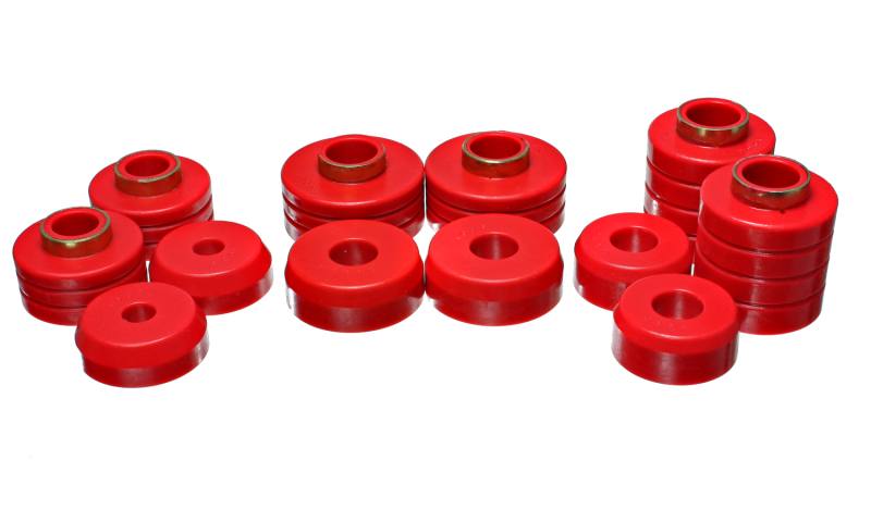 Energy Suspension Fd Ranger Cab Mount Set - Red 4.4103r image 2