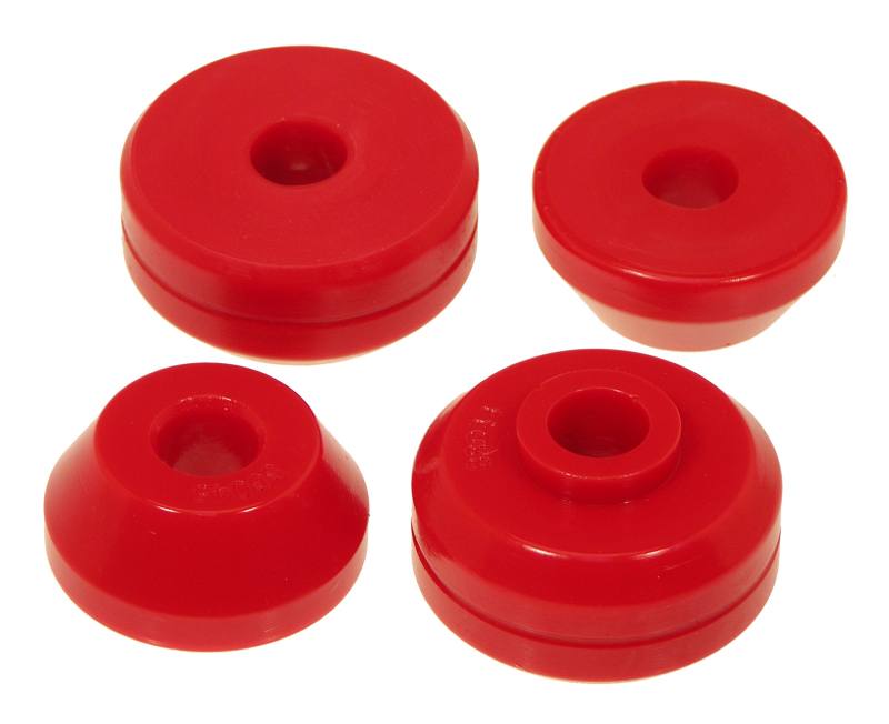 Prothane 95-99 Mitsubishi Eclipse Rear Shock Bushings - Red 13-902