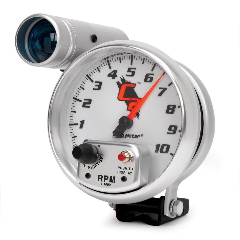 Autometer C2 5 inch 10000 RPM Shift-Lite Tach 7299 image 2