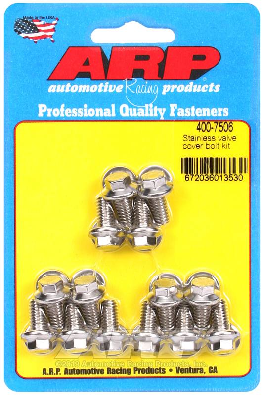 ARP SS Valve Cover Bolt Kit 400-7506 image 2