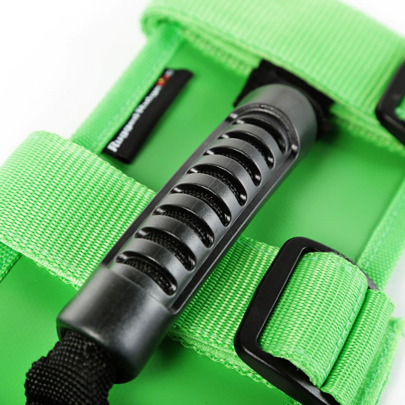 Rugged Ridge Ultimate Grab Handles Green 55-20 CJ/Jeep Wrangler /JT 13505.05 image 4