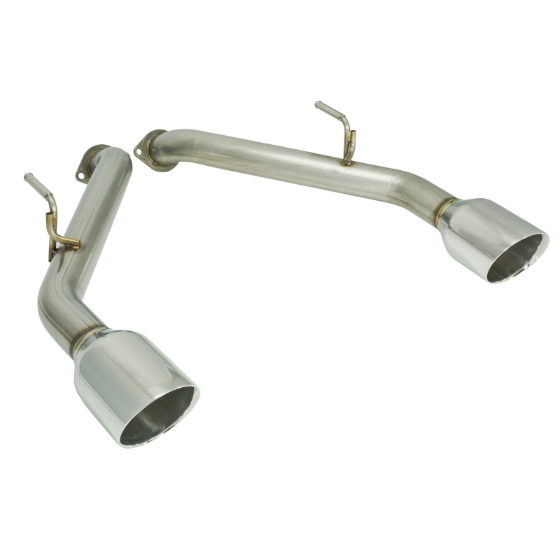 Remark 2014+ Infiniti Q50 Axle Back Exhaust w/Stainless Steel Double