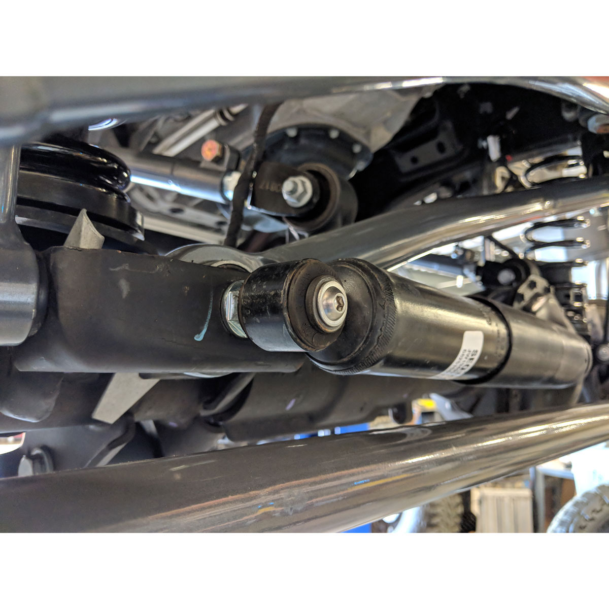 Synergy 2018+ Jeep Wrangler JL/JLU Steering Stabilizer Relocation Kit 8807-03 image 2