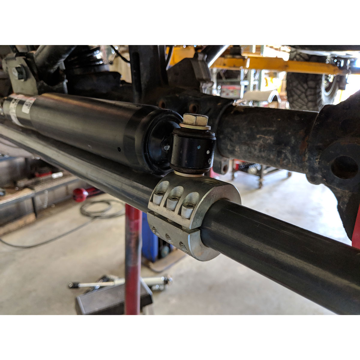 Synergy 2018+ Jeep Wrangler JL/JLU Steering Stabilizer Relocation Kit 8807-03 image 4