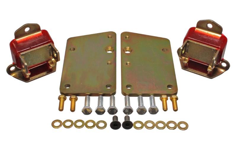 Energy Suspension Ls Conversion Mtr Mount Set - Red 3.1150r image 2
