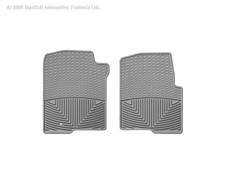 WeatherTech Front Rubber Mats Ford F150 Ext Cab - Grey W42GR