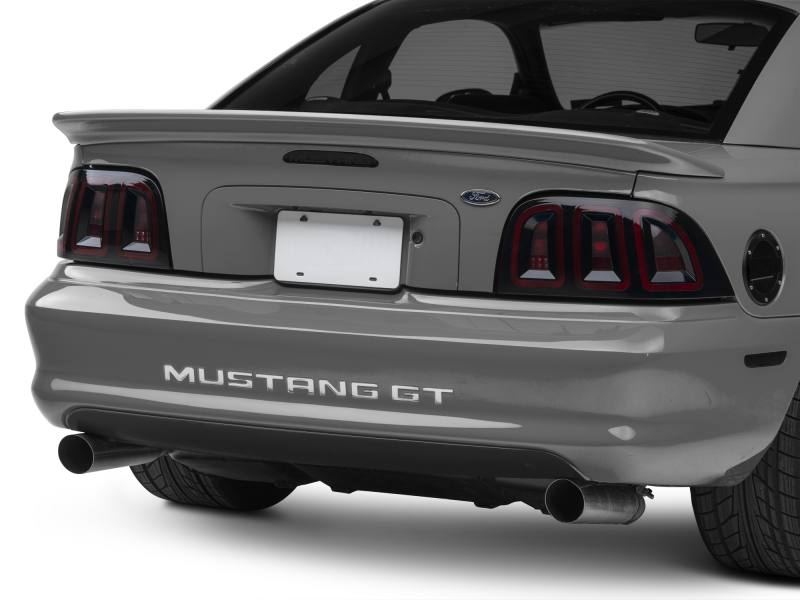 Raxiom 96-98 Ford Mustang Icon LED Tail Lights- Black Housing (Smoked Lens) 389876 image 6