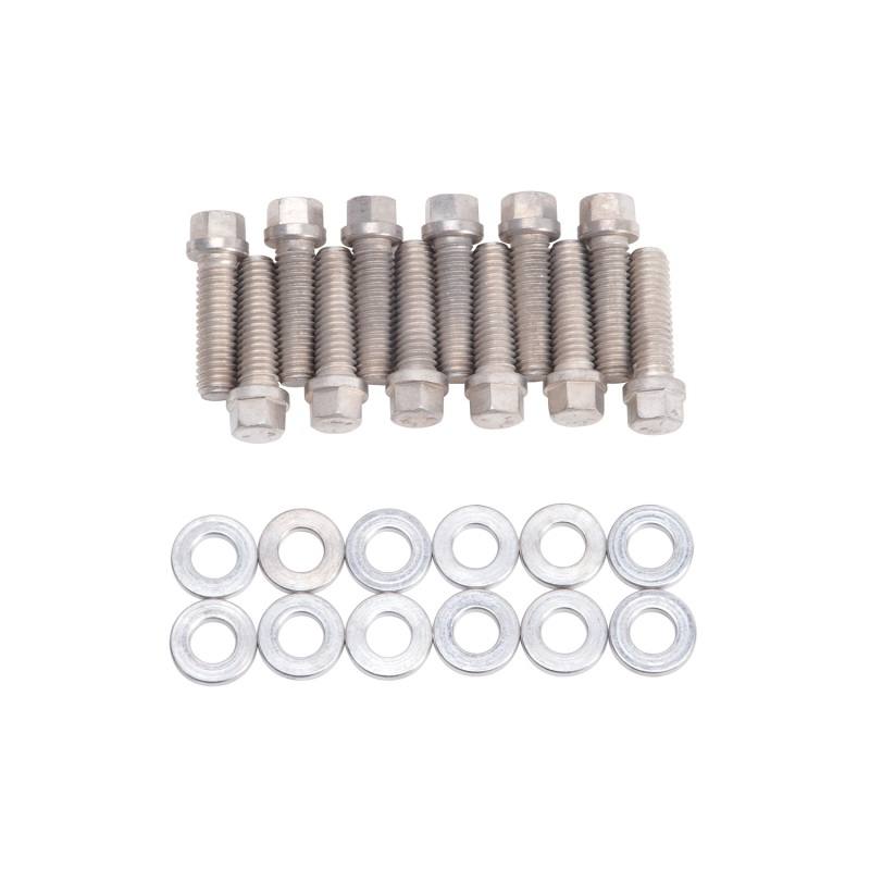 Edelbrock Plated Intk Bolt Kit for 2131 8534 image 2