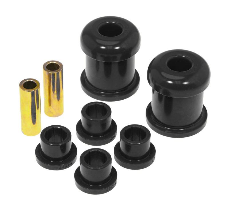 Prothane 90-94 Mitsubishi Eclipse Front Control Arm Bushings - Black 13-202-BL