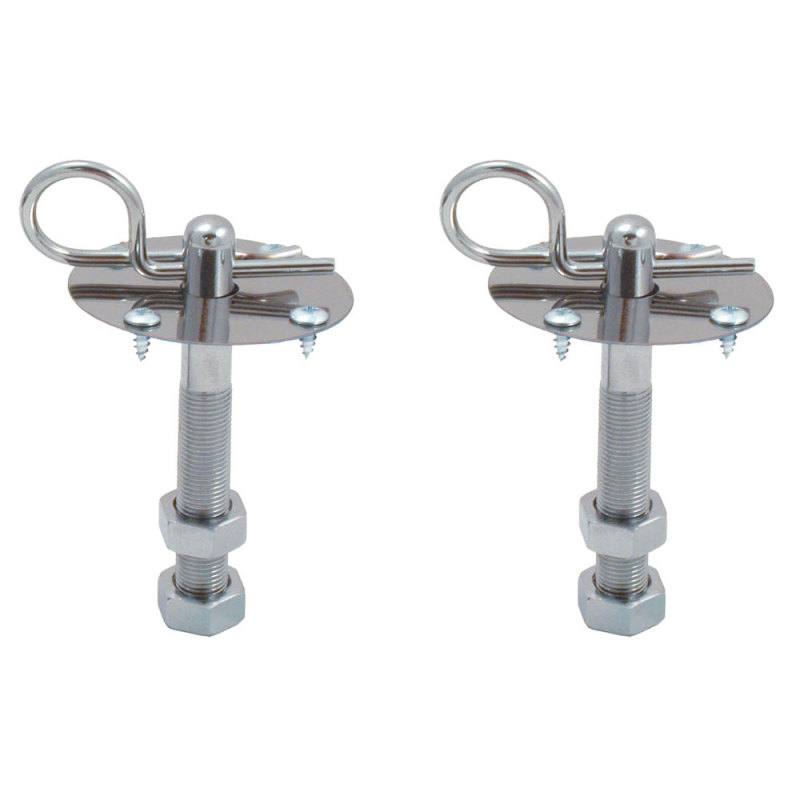 Spectre Hood Pin Kit - Chrome 42563 image 3