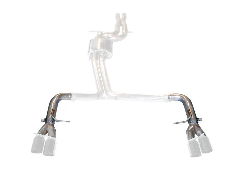 AWE Tuning Audi B8 S4/S5 Track Edition Conversion Kit for 90mm Tips 3820-41006
