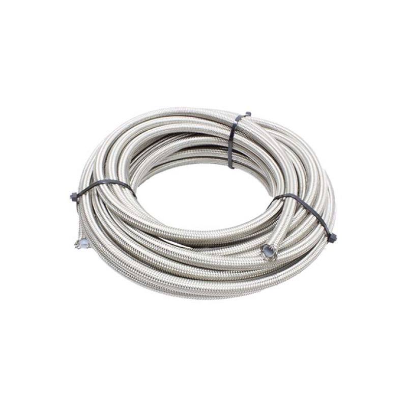 Snow 8AN Braided Stainless PTFE Hose - 30ft snf60830 image 2