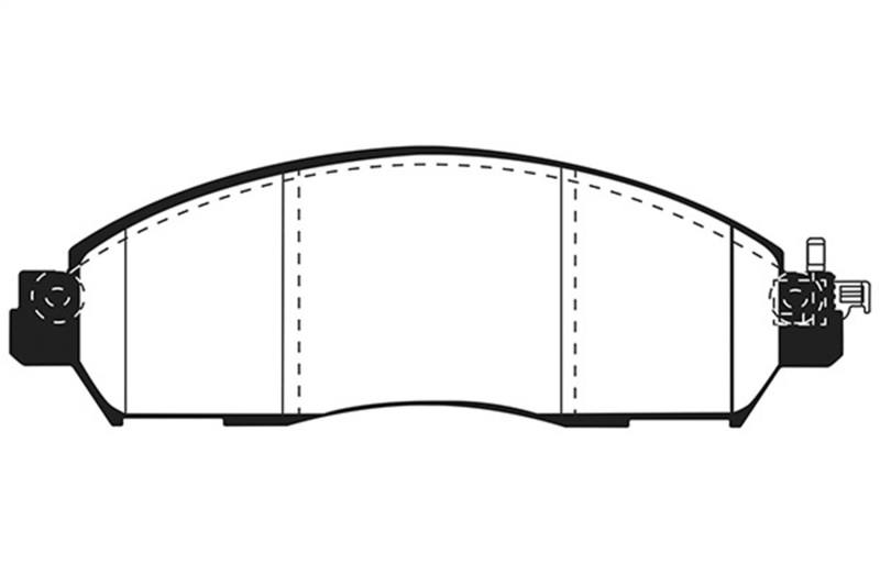 EBC 2017+ Nissan Leaf Electric Greenstuff Front Brake Pads dp22310