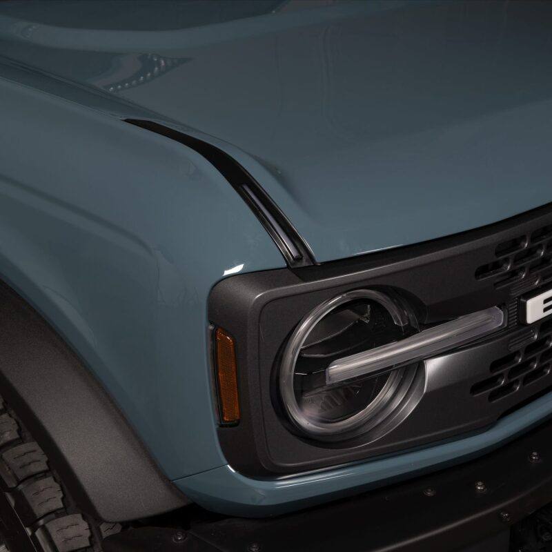 Putco 22-24 Ford Bronco Luminix DRL LED Light Hood Limb Riser (Factory Hood Side Hinge Replacments) 50001 image 7