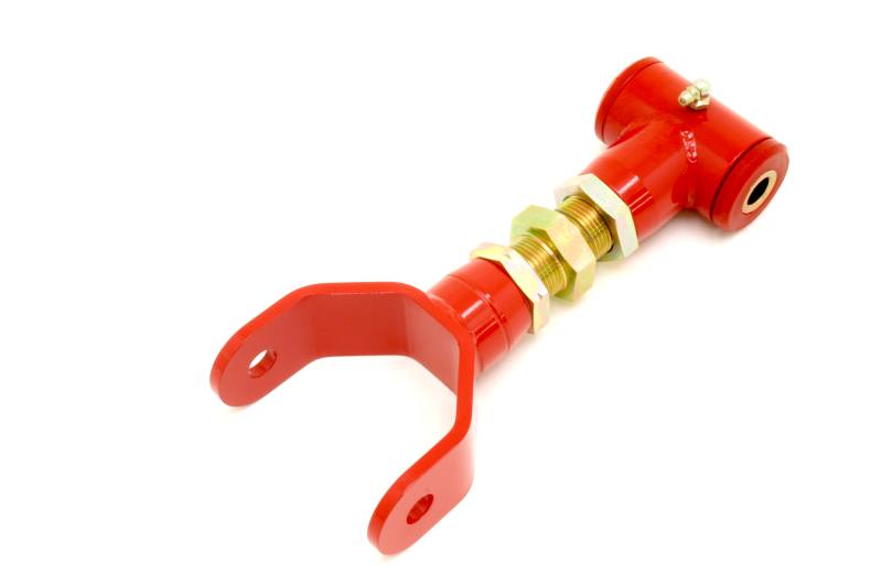 BMR Adjustable Upper Control Arm w/poly bushing Mustang V8 Red UTCA019R image 2