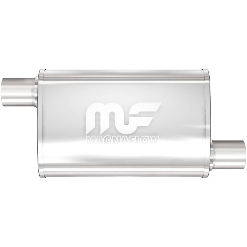 Magnaflow Stainless Steel Muffler 3in In/Out Offset/Offset 11239 image 2