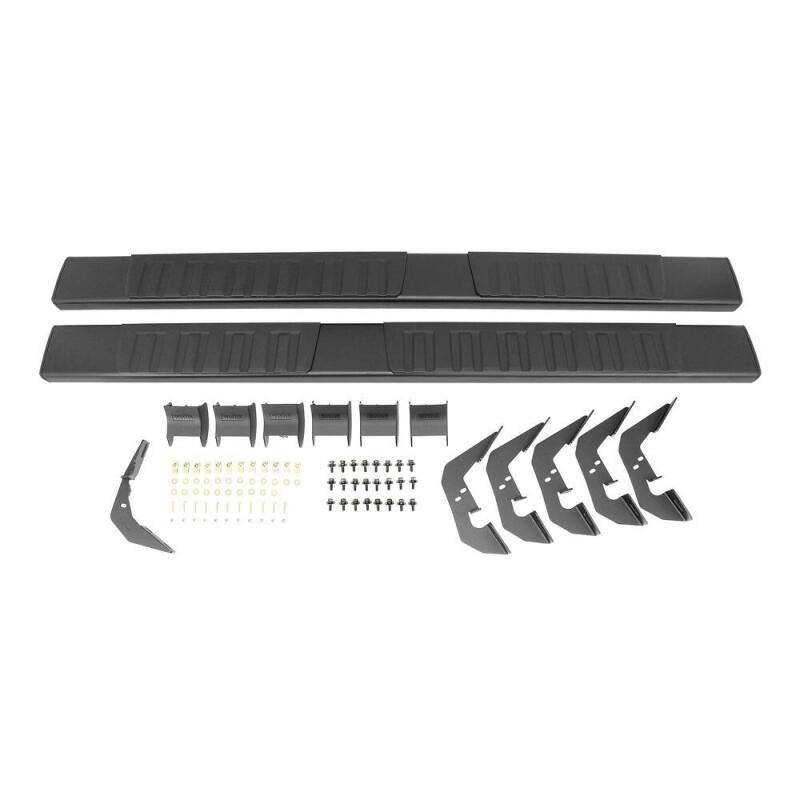 Westin 2007-2018 Chevy Silverado Crew Cab R7 Nerf Step Bars - Black 28-71035 image 7