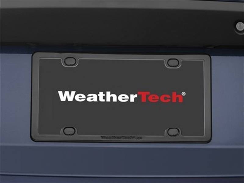 WeatherTech License Plate Frame Kit - Black 61020 image 2