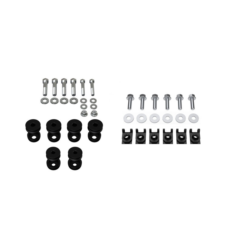 QA1 67-81 GM F-Body / 68-74 GM X-Body Aluminum Body Mount Kit 5263 image 2