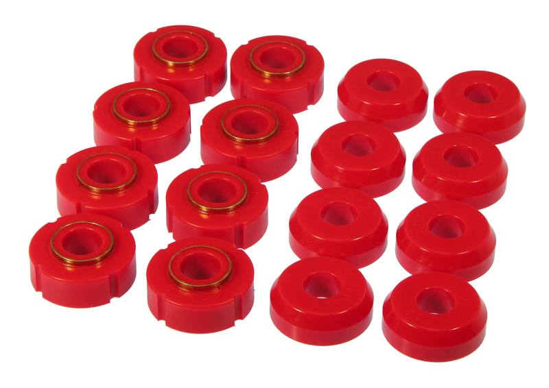Prothane 66-77 Ford Bronco Body Mount - Red 6-101