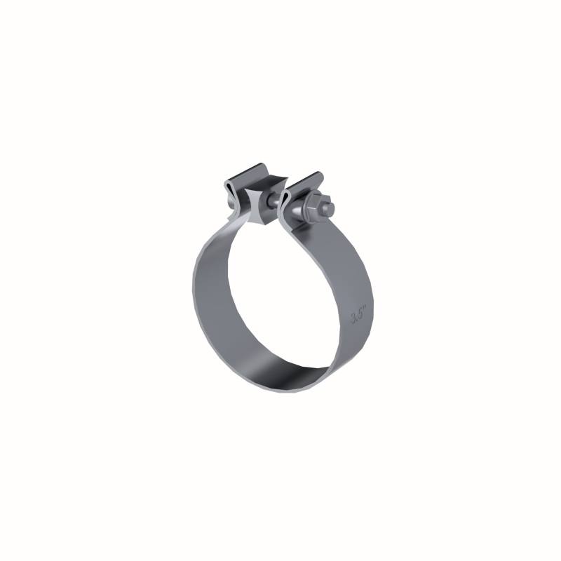 MBRP Universal 3.5in Band Clamp - Aluminized (NO DROPSHIP) gp35ac