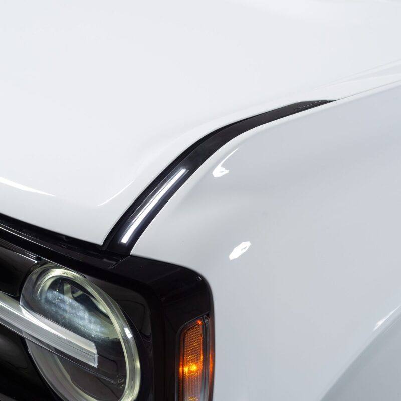 Putco 22-24 Ford Bronco Luminix DRL LED Light Hood Limb Riser (Factory Hood Side Hinge Replacments) 50001 image 8