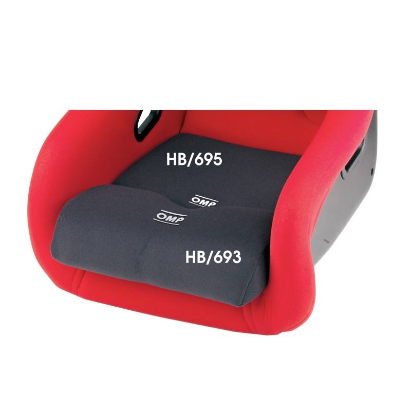 OMP Seat Cushion Black hb0-0695-071