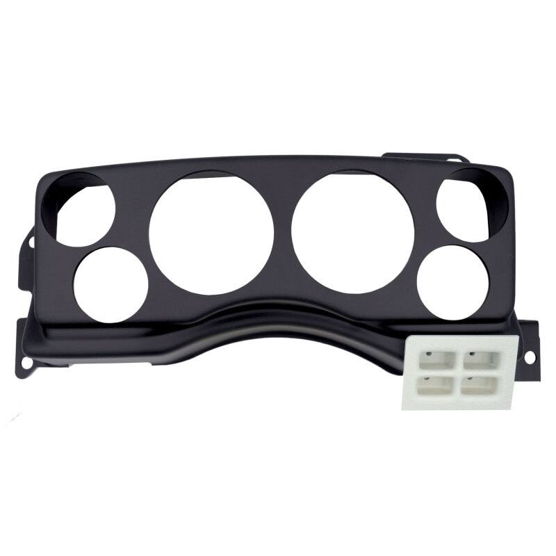 AutoMeter Direct Fit Gauge Panel Mustang 87-89 Black 2924