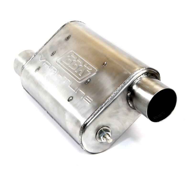 BBK VariTune Adjustable Performance Muffler 2-3/4 Offset/Offset Stainless Steel 31025 image 8