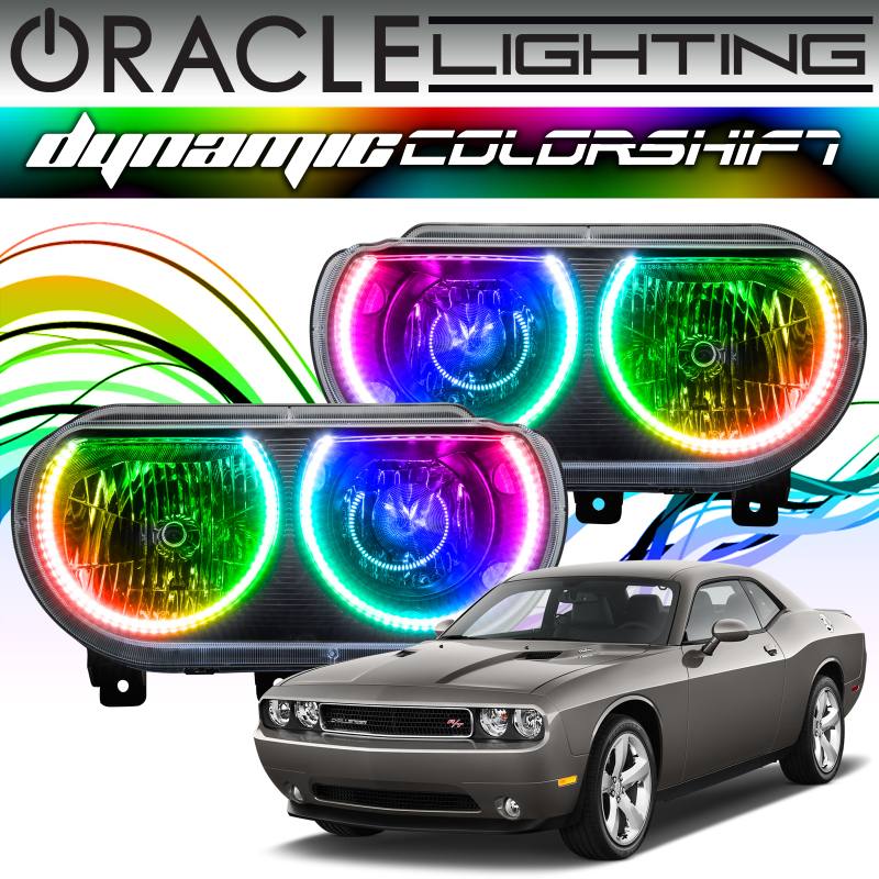 Oracle Dodge Challenger 08-14 Halo Kit - Dynamic - Dynamic 1317-332 image 2