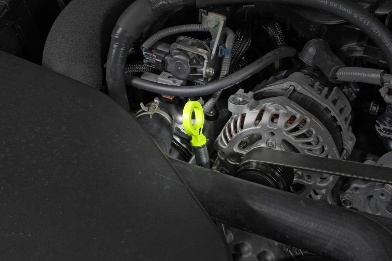 Perrin Subaru Dipstick Handle Loop Style - Neon Yellow pspeng721ny image 5